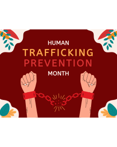 Human Trafficking Prevention Month PPT Thumbnail
