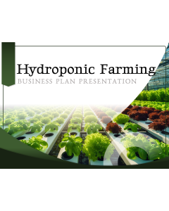 Hydroponic Farming Business Plan PPT Thumbnail