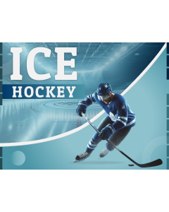 Ice Hockey Theme PPT Thumbnail
