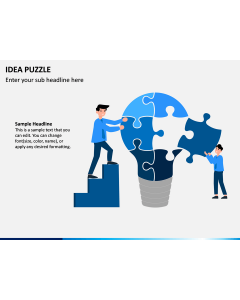 Idea Puzzle PPT Slide 1