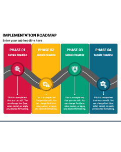 Implementation Roadmap PPT Slide 1