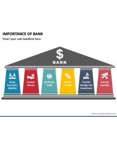 Importance of Bank PPT Slide 1