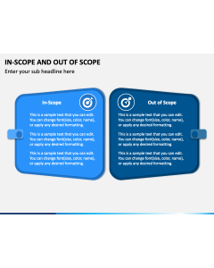 In Scope and Out of Scope PPT Slide 1