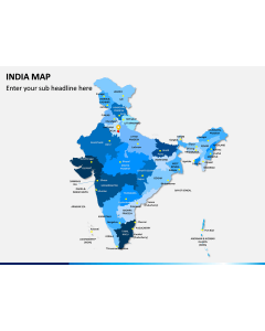 India Map PPT slide 1