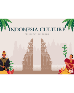 Indonesia Culture PPT Slide 1