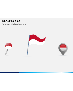 Indonesia Flag PPT Slide