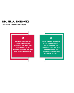 Industrial Economics PPT Slide 1