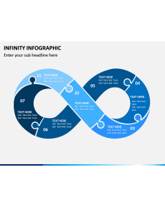 Infinity Infographics PPT Slide 1