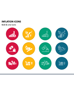 Inflation Icons PPT Slide 1