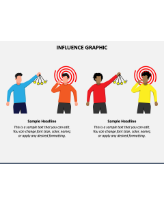 Influence Graphic PPT Slide 1