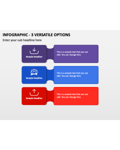 Infographic - 3 Versatile Options PPT Thumbnail