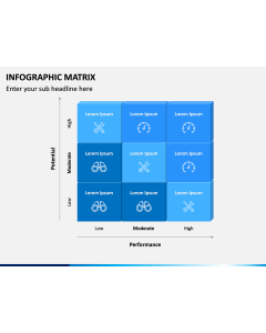 Infographic Matrix PPT Slide 1