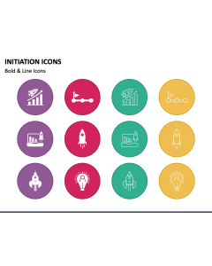 Initiation Icons PPT Slide 1