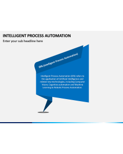 Intelligent Process Automation PPT Slide 1