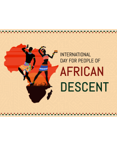 International Day for People Of African Descent PPT Slide 1