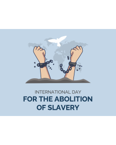 International Day for the Abolition of Slavery PPT Slide 1