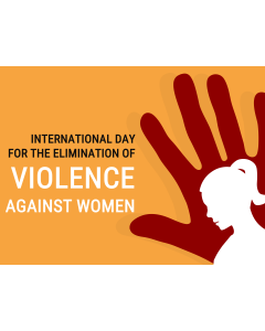 International Day for The Elimination of Violence Against Women PPT Slide 1
