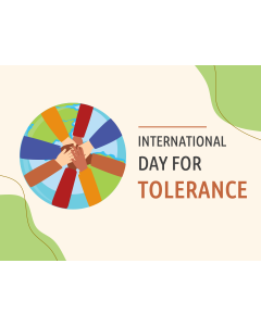 International Day for Tolerance PPT Slide 1