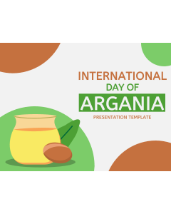 International Day of Argania PPT Slide 1