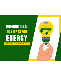International Day of Clean Energy PPT Thumbnail