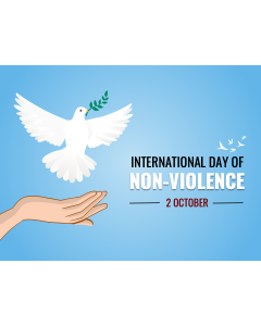 International Day of Non-Violence PPT Slide 1