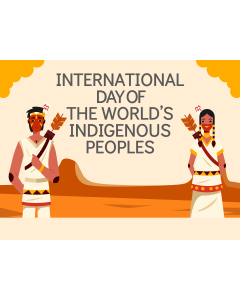 International Day of The World's Indigenous Peoples PPT Slide 1