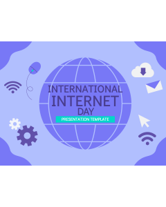 International Internet Day PPT Slide 1