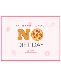 International No Diet Day PPT Slide 1
