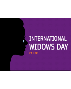 International Widows Day PPT Slide 1