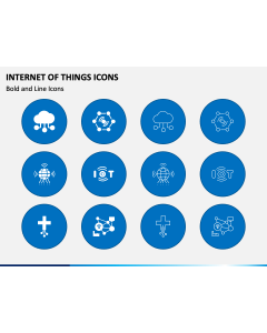 Internet of Things Icons PPT Slide 1
