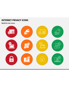 Internet Privacy Icons PPT Slide 1