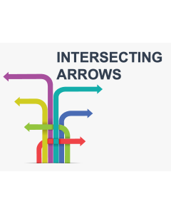 Intersecting Arrows PPT Thumbnail