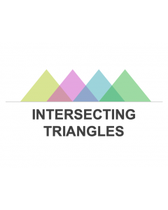 Intersecting Triangles PPT Slide 1