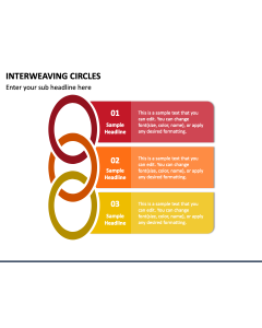 Interweaving Circles PPT Slide 1