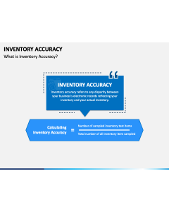 Inventory Accuracy PPT Slide 1