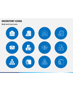 Inventory Icons PPT Slide 1