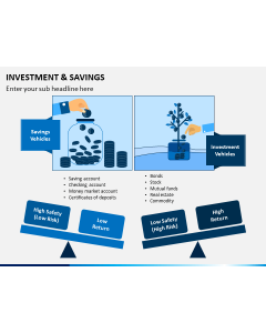 Investment and Savings PPT Slide 1