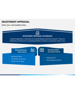Investment Appraisal PPT Slide 1