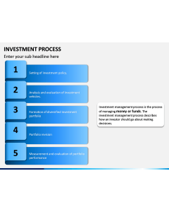 Investment Process PPT Slide 1