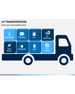 IoT Transportation PPT Slide 1