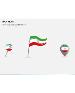 Iran Flag PPT Slide