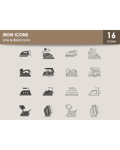 Iron Icons PPT Slide 1