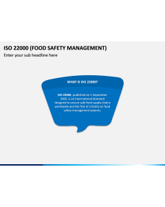 ISO 22000 PPT Slide 1