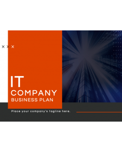 IT Company Business Plan PPT Slide 1