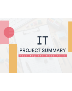 IT Project Summary PPT Slide 1
