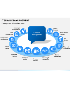 IT Service Management PPT slide 1
