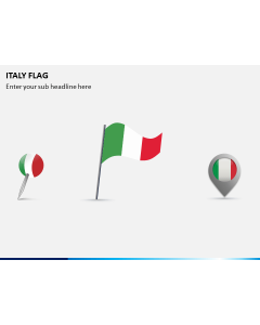 Italy Flag PPT Slide 1