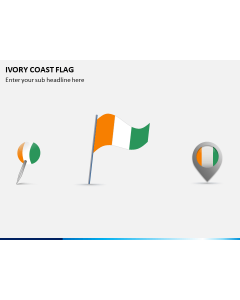 Ivory Coast Flag PPT Slide 1