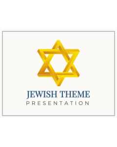 Jewish Theme PPT Slide 1