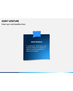 Joint Venture PPT Slide 1